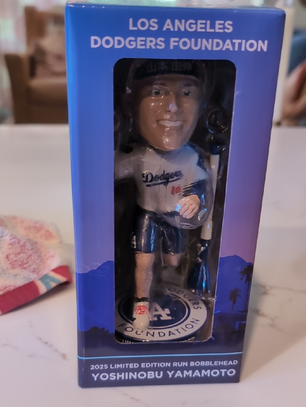 Limited Edition LA Dodgers Rare Yoshinobu Yamamoto Bobblehead